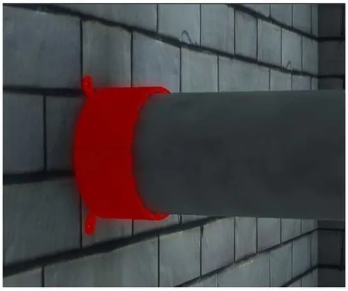VS Plastic Pipe Collars (VSPS120PC) Fire Barrier